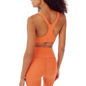 Splits59 Sports Bras | Techflex Bra in Fire - Size Small orange